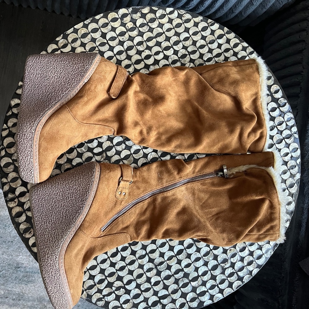 Bakers Furbee Faux fur-lined boots